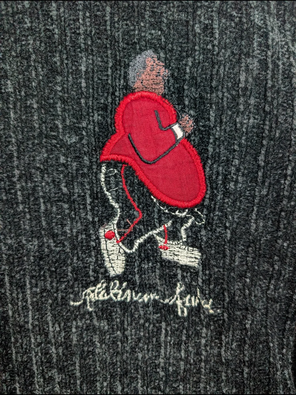 Platinum Fubu Fat Albert Mock Neck Sweater Men's Size 3XL Ribbed Pullover